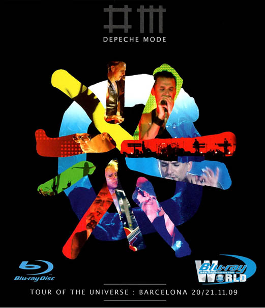 M284 - Depeche Mode: Tour of the Universe - Live in Barcelona {2-Disc Edition} (2009)